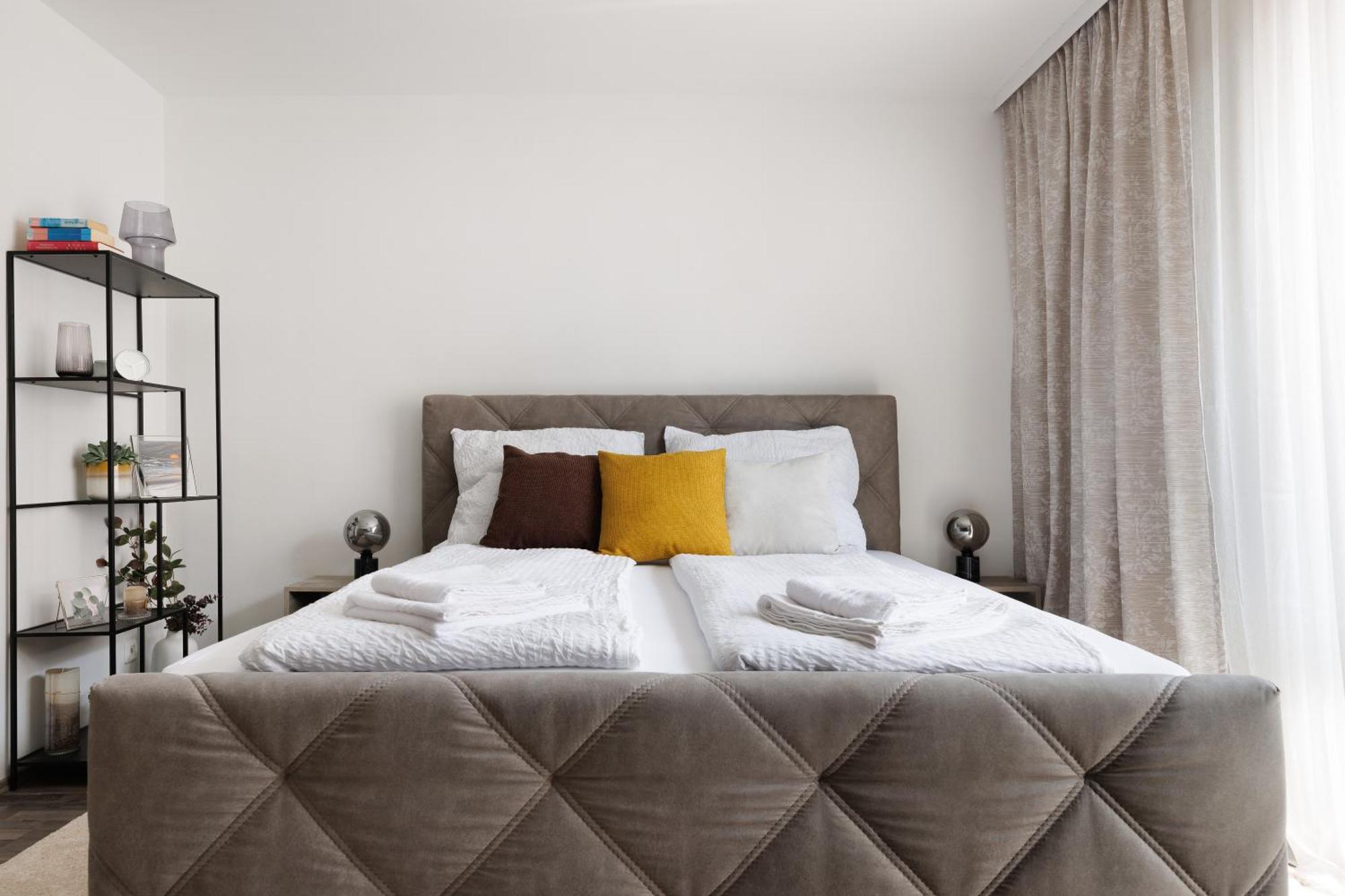 Neu! Apartment Mit Klimaanlage, Nahe Hauptbahnhof Bécs Kültér fotó