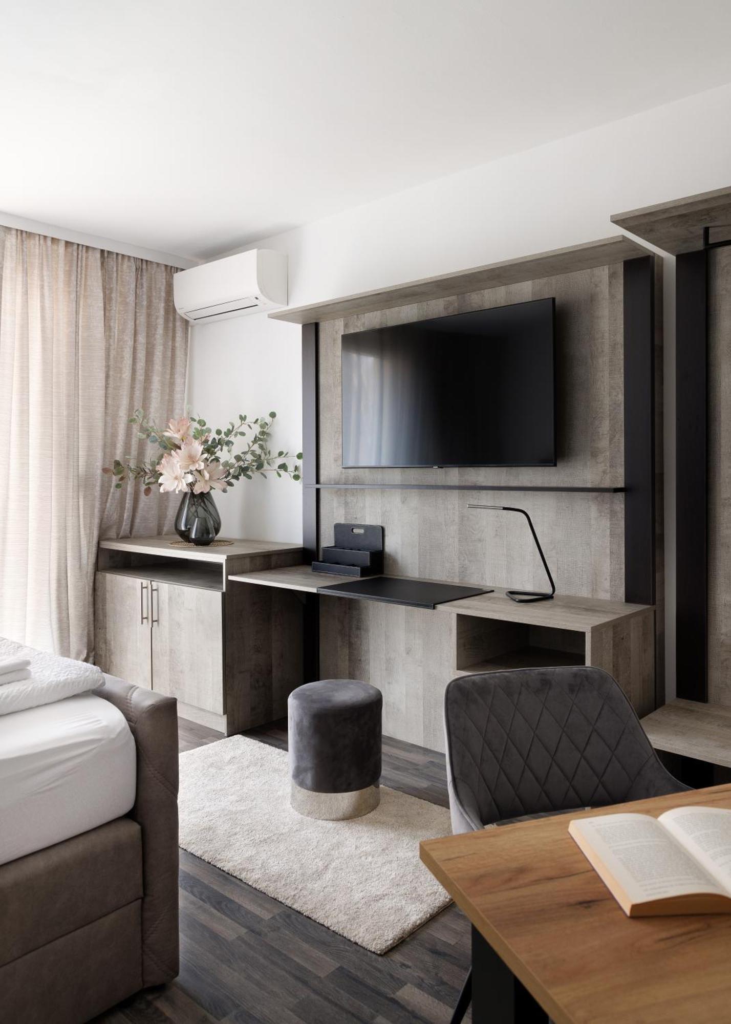 Neu! Apartment Mit Klimaanlage, Nahe Hauptbahnhof Bécs Kültér fotó